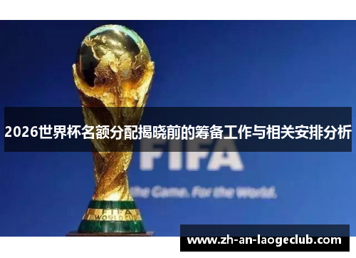 2026世界杯名额分配揭晓前的筹备工作与相关安排分析