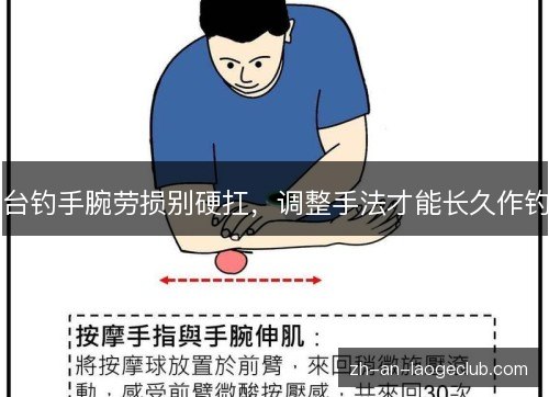 台钓手腕劳损别硬扛，调整手法才能长久作钓